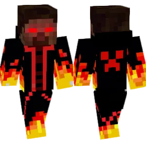 Mad Fire Herobrine