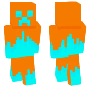 The blue fire creeper