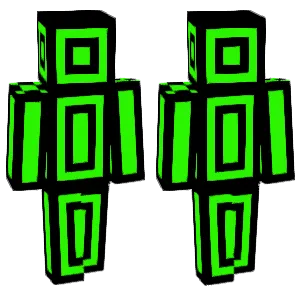 Besides green, it's black.