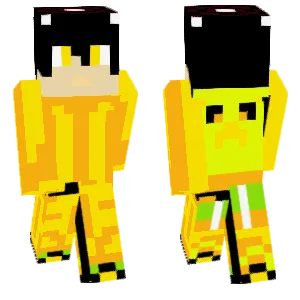 Orange-yellow wind shadows