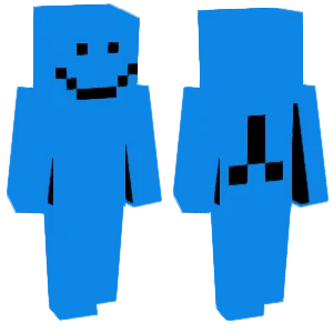 Blue idiot little person