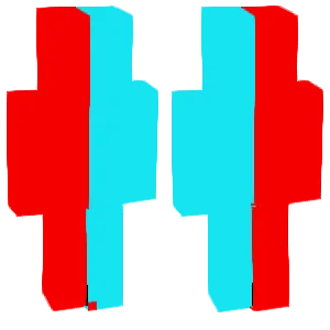 Blue-red warmth