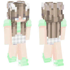 Mint Green Girl