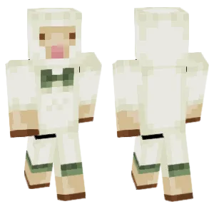 穿着羊毛衣的羊